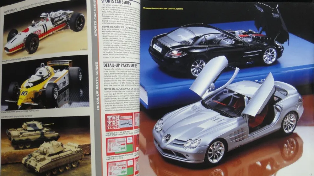 2007 田宮 雙星 模型商品目錄 英文及西班牙版 2007 TAMIYA CATALOG CATALOGO TAMIYA 2007 ENGLISH AND SPANISH VERSION (BUY-64337)