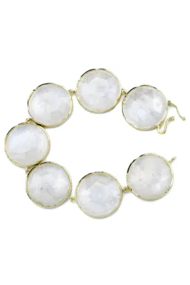 20mm Rainbow Moonstone Bracelet