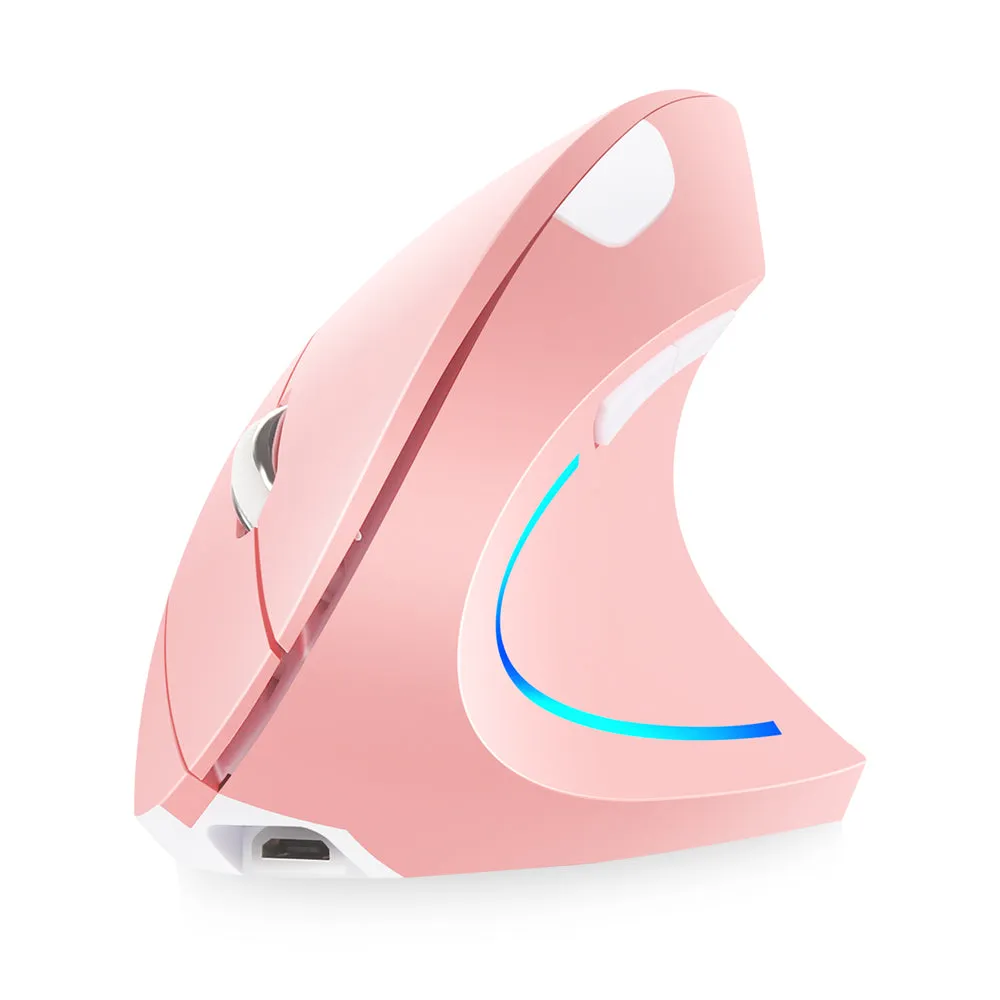 2.4G Wireless Vertical Mouse Rechargeable