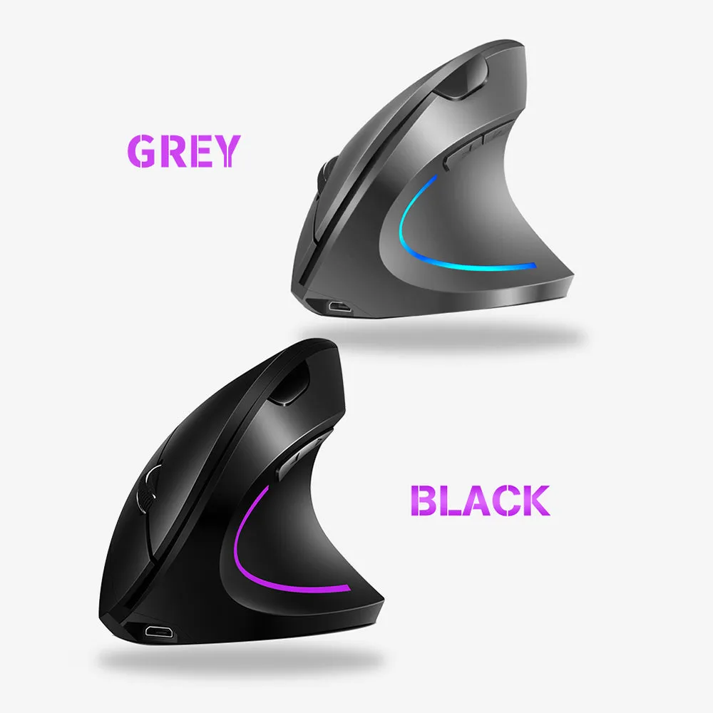 2.4G Wireless Vertical Mouse Rechargeable
