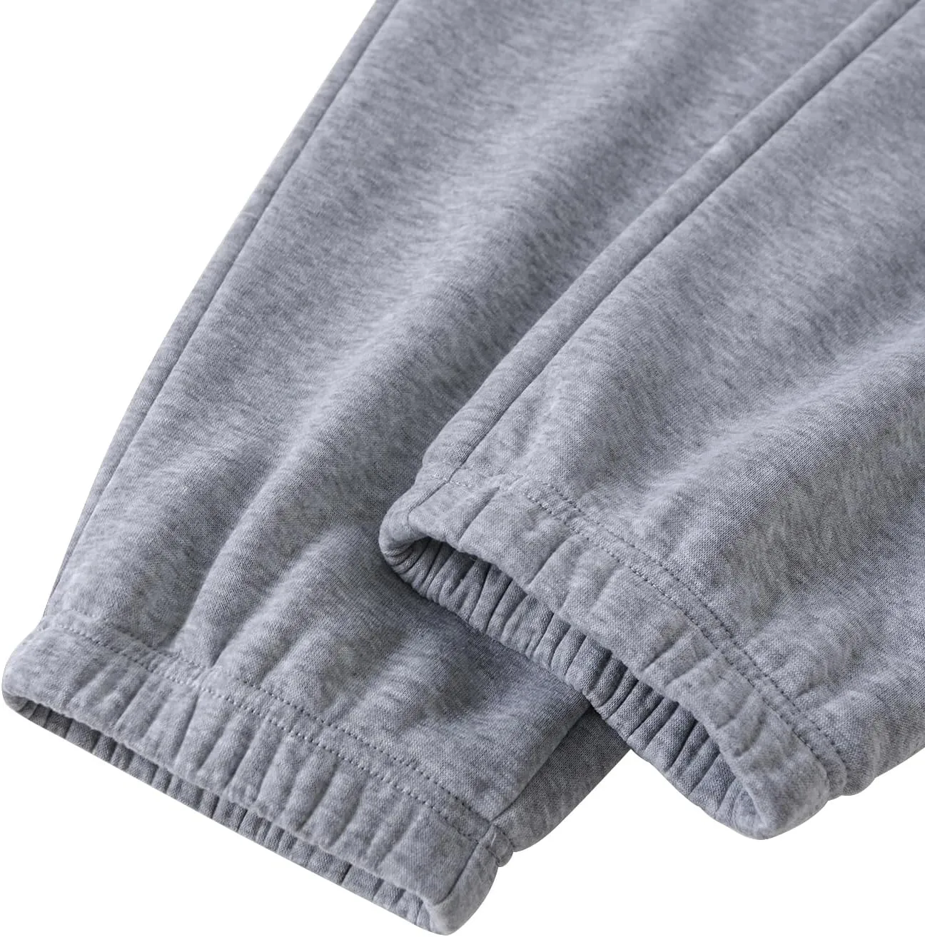 3 Pack of Jogger Mens Fleece Active Athletic Workout Sweatpants for Men Elastic Waist Drawstring
