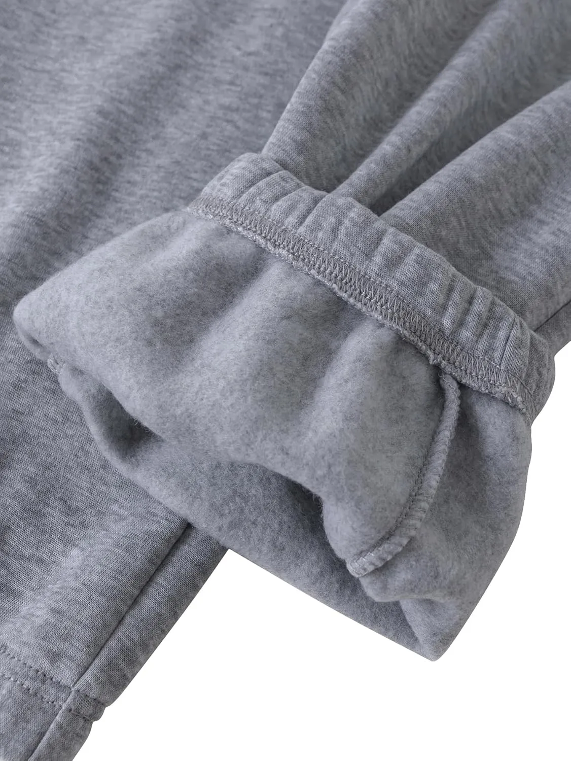 3 Pack of Jogger Mens Fleece Active Athletic Workout Sweatpants for Men Elastic Waist Drawstring