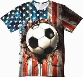 3D Graphic Boys Girls T Shirts, Crewneck Short Sleeve Tees for Teens