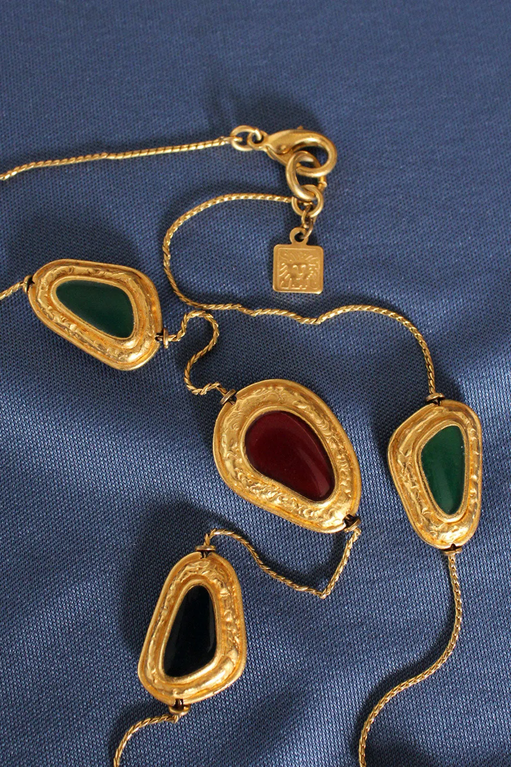 Anne Klein Floating Medallion Necklace