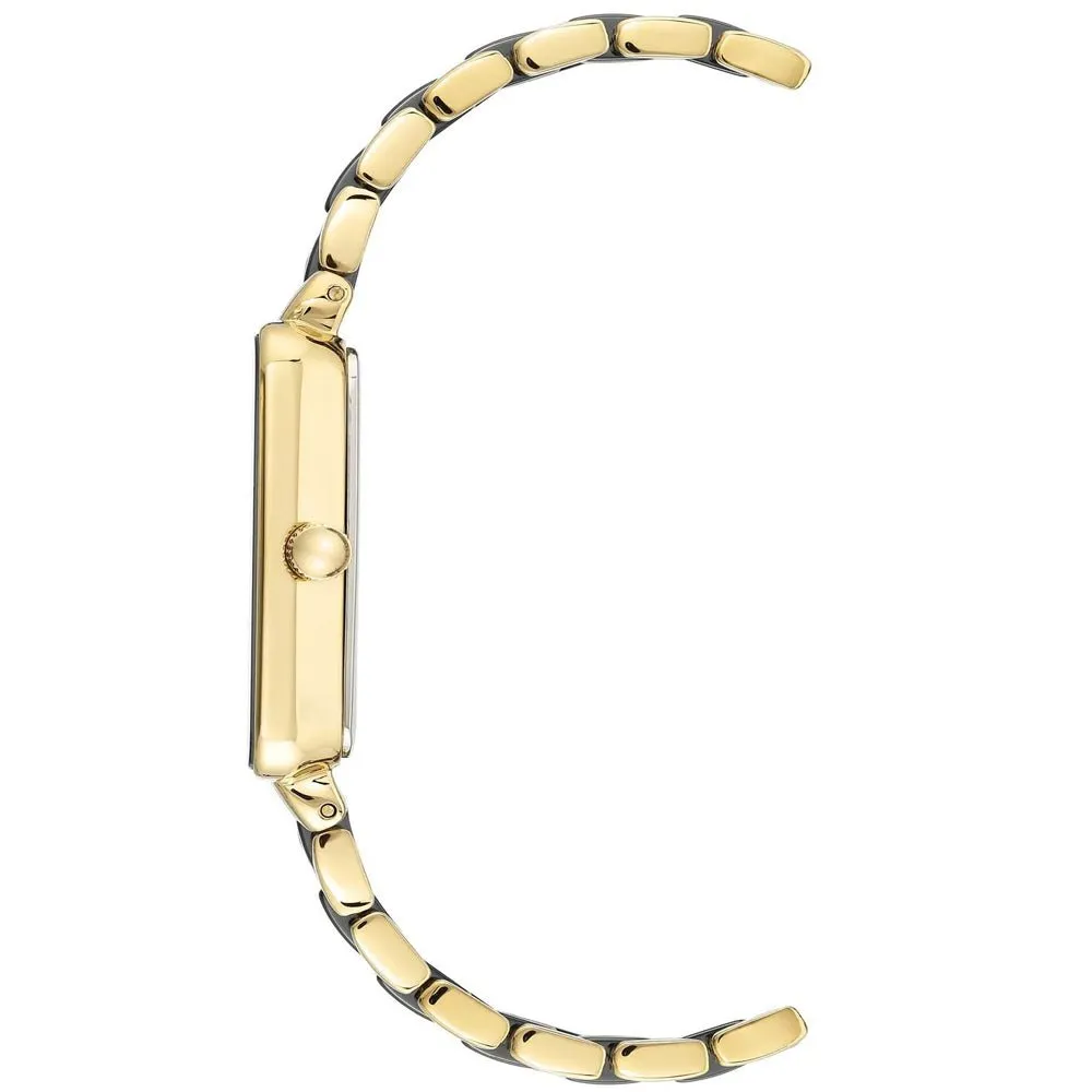 Anne Klein Genuine Diamond Dial Ceramic Bracelet Ladies Watch AK/3668BKGB