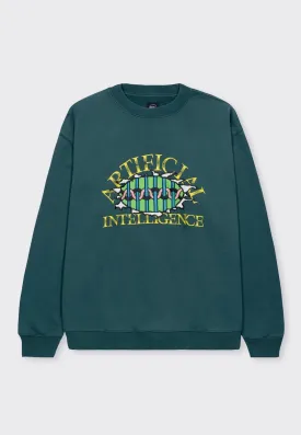 Artificial Intelligence Crew - forest green