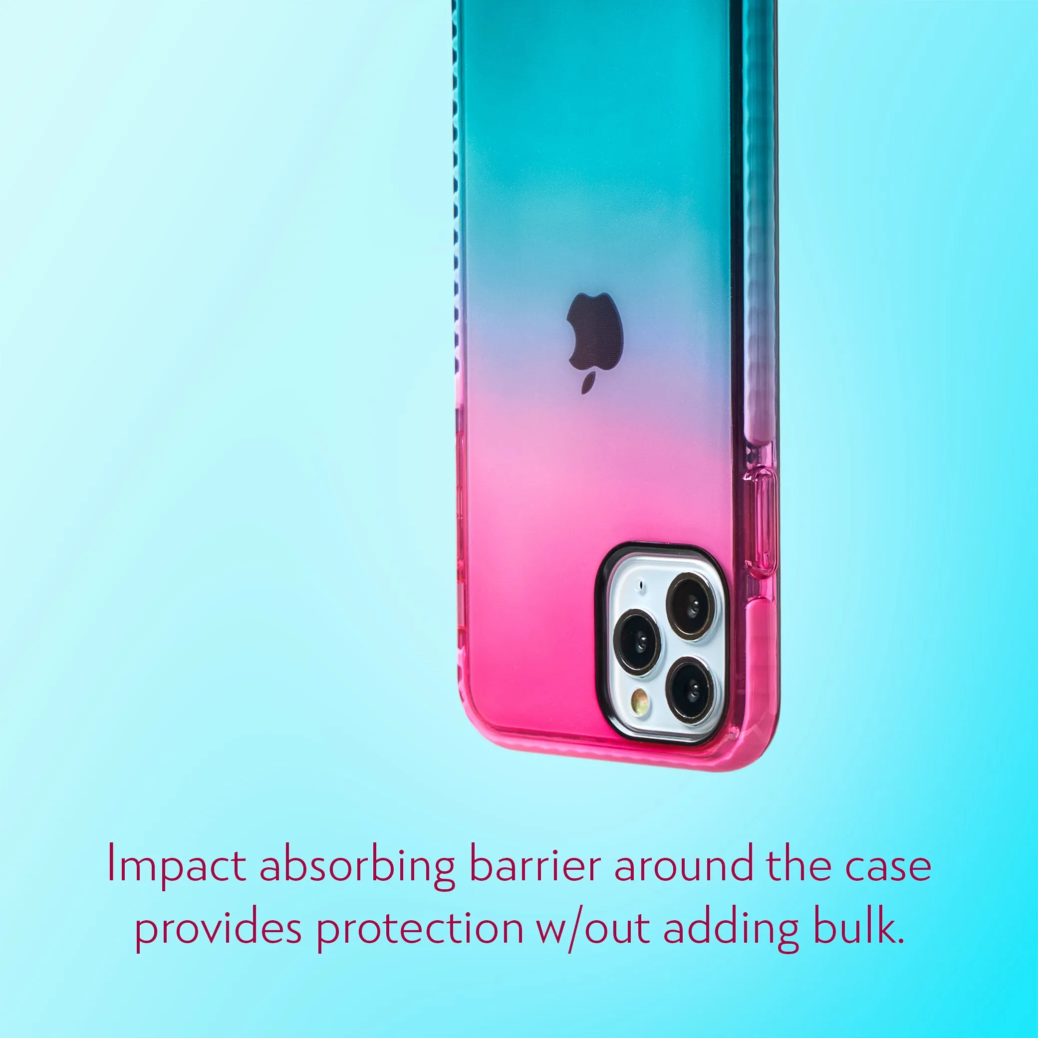 Barrier Case for iPhone 11 Pro - Blue n Pink Gradient Sunset