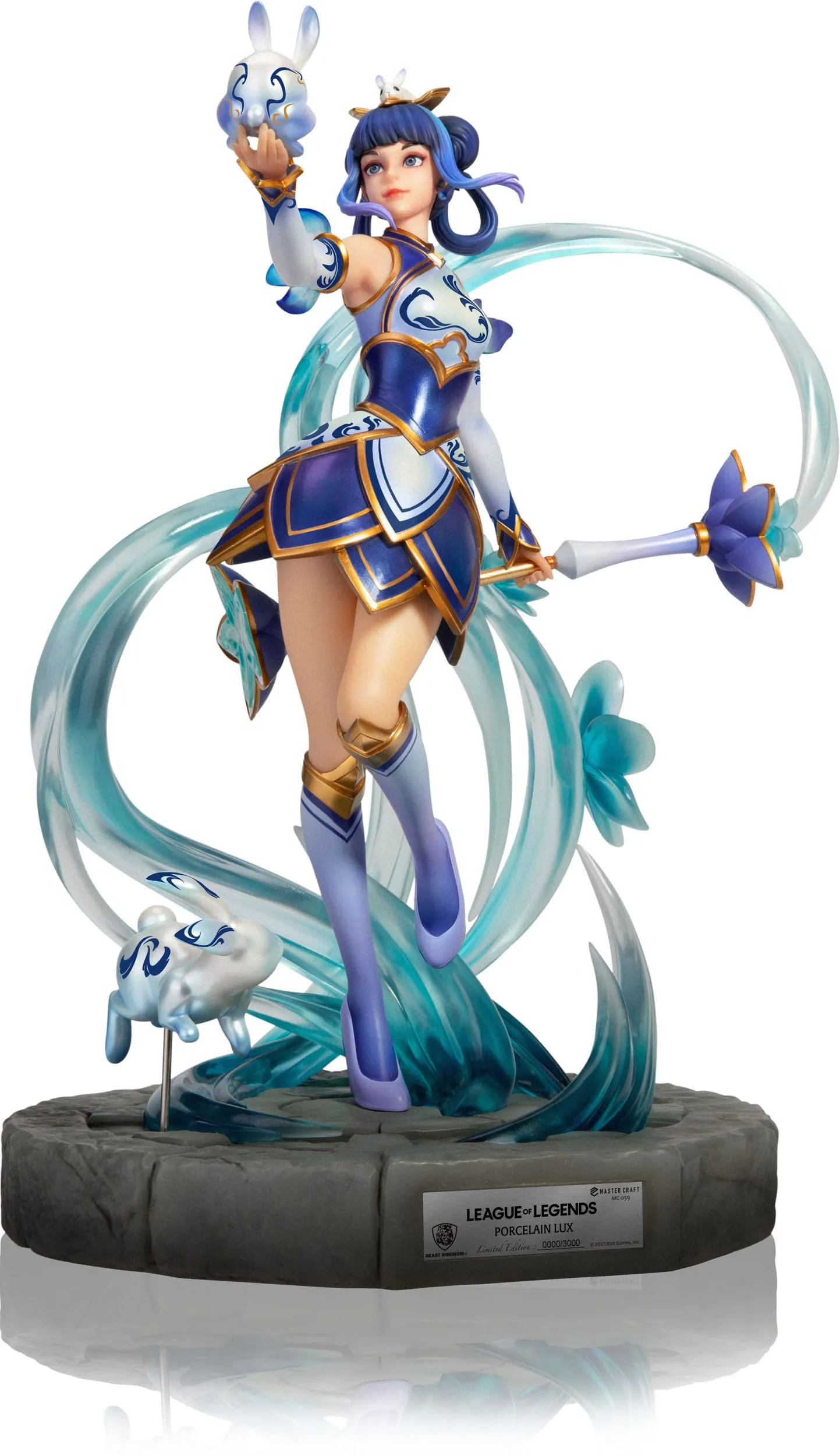 Beast Kingdom League of Legends Porcelain Lux Master Craft Statue