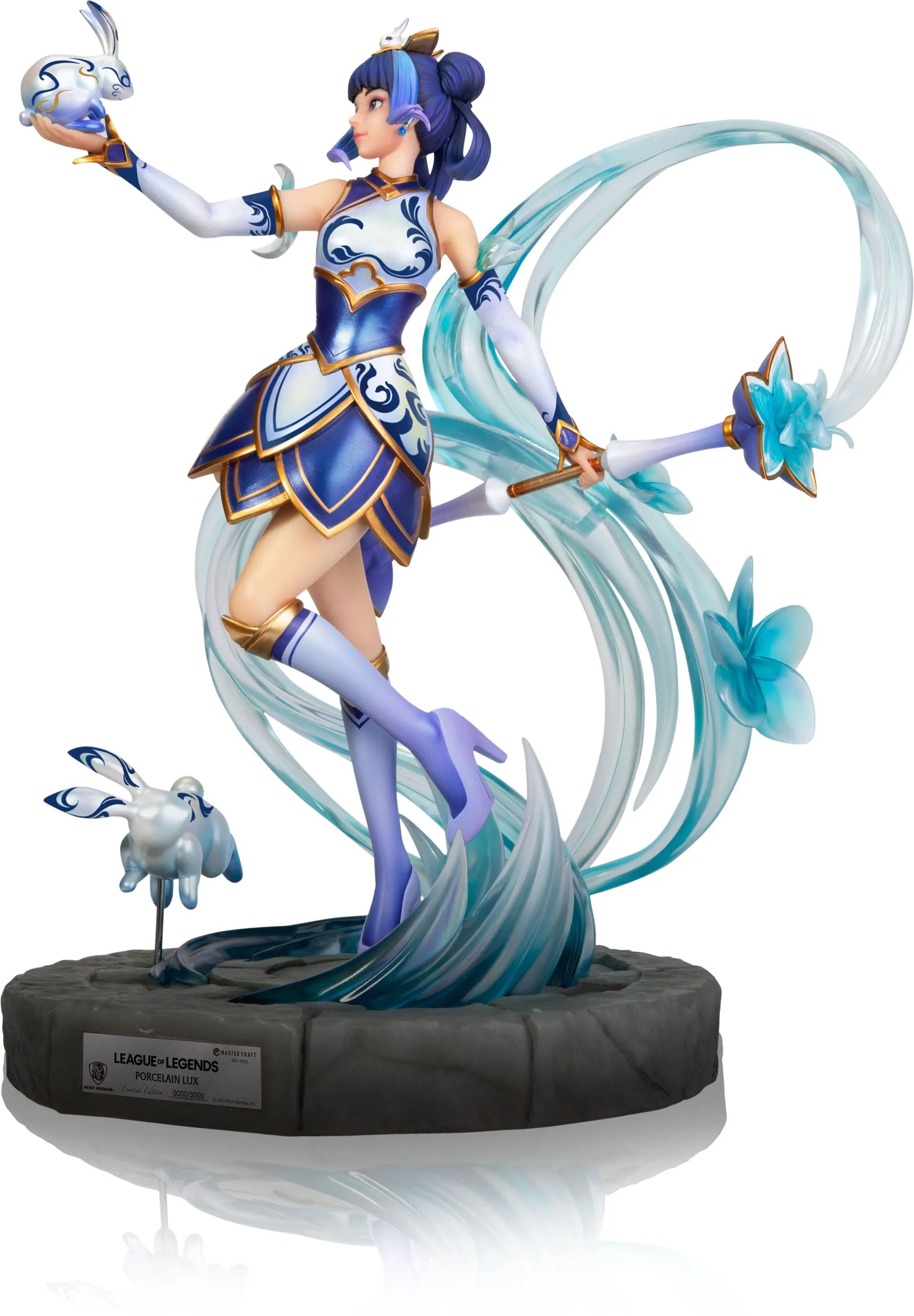Beast Kingdom League of Legends Porcelain Lux Master Craft Statue