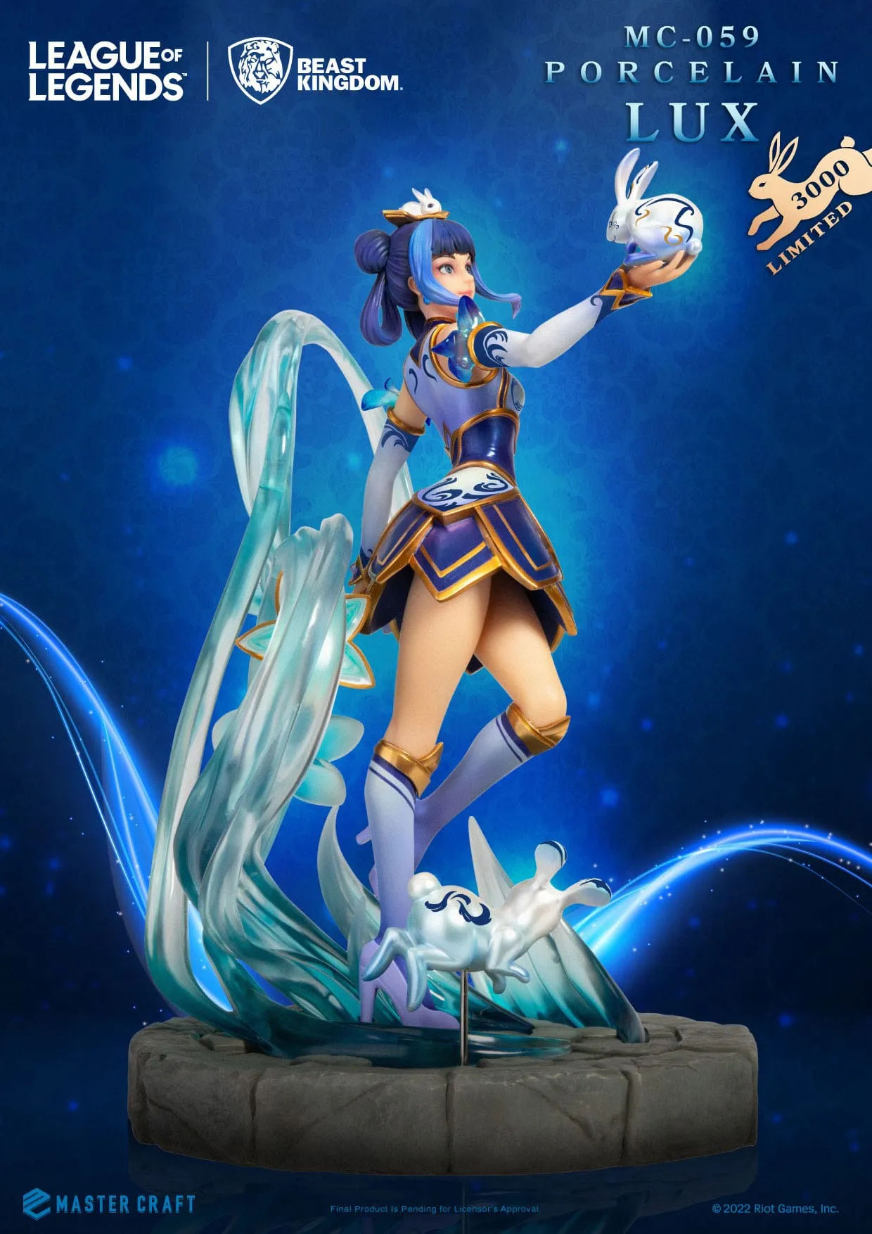 Beast Kingdom League of Legends Porcelain Lux Master Craft Statue