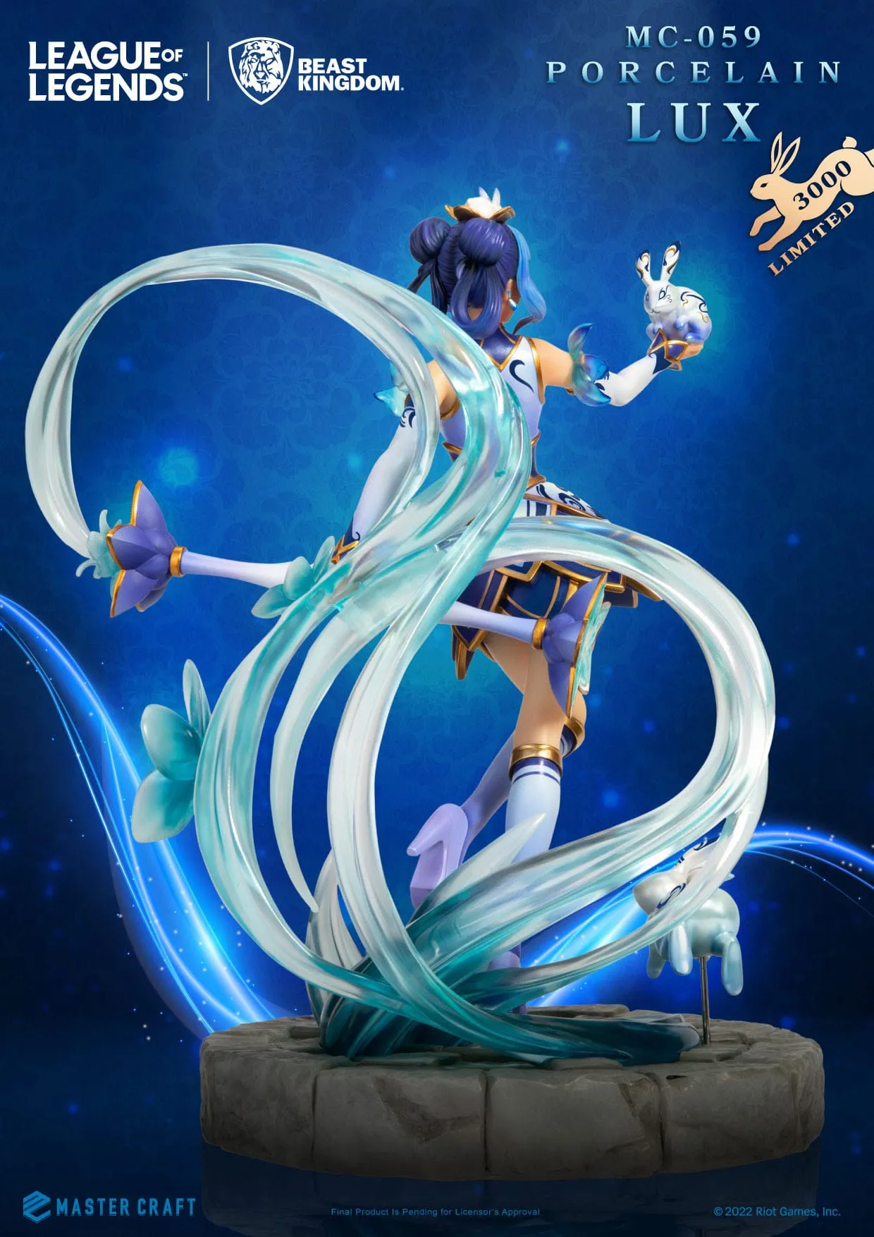 Beast Kingdom League of Legends Porcelain Lux Master Craft Statue