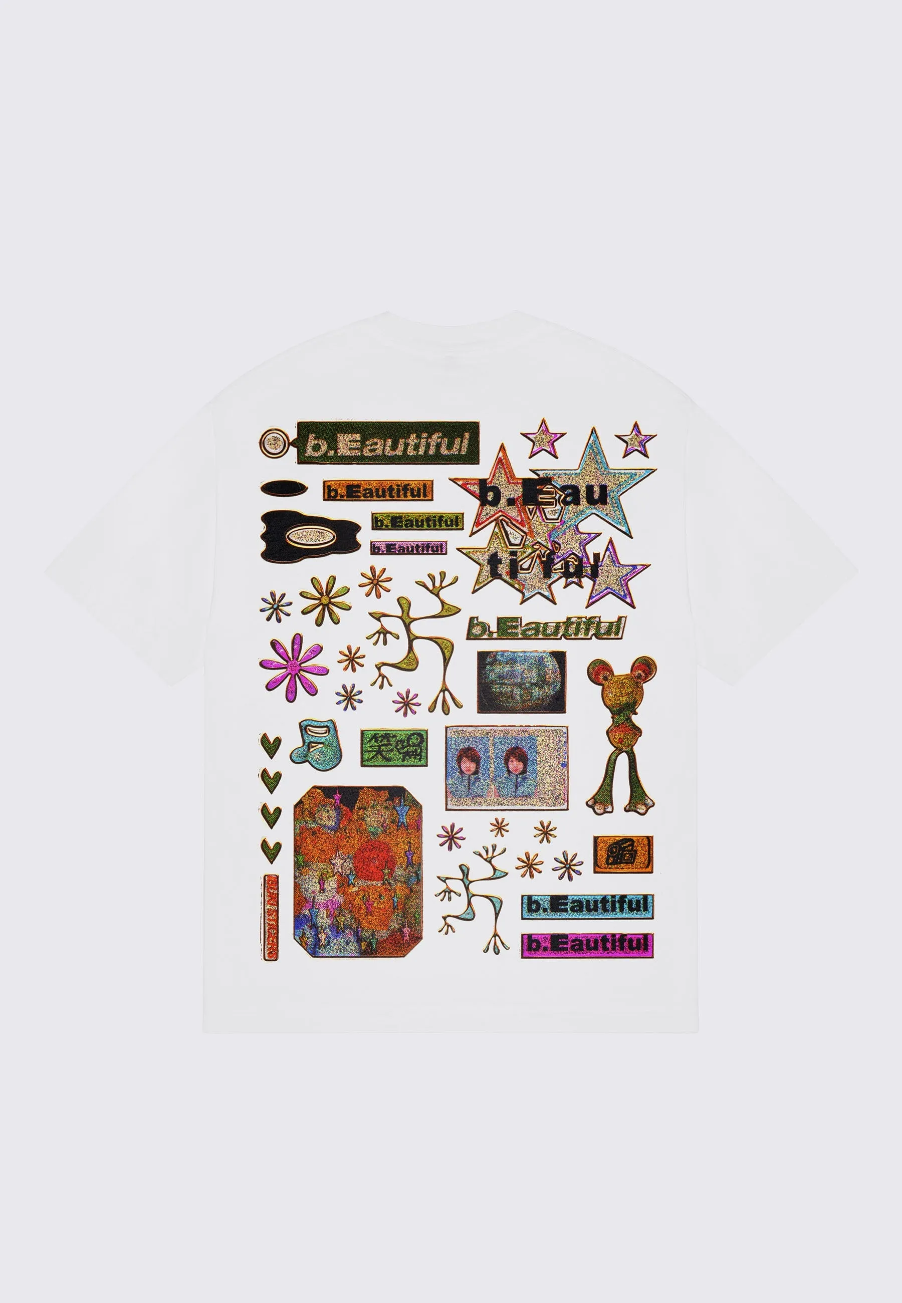 b.Eautiful x Ibuki Sakai T-Shirt - White