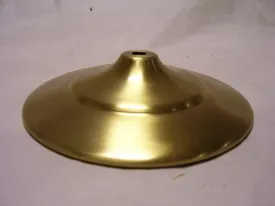 Brass Vase Caps w/Satin Brass Finish - 3-3/4"