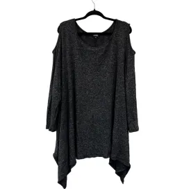Cozy cold shoulder top - 5X/6X