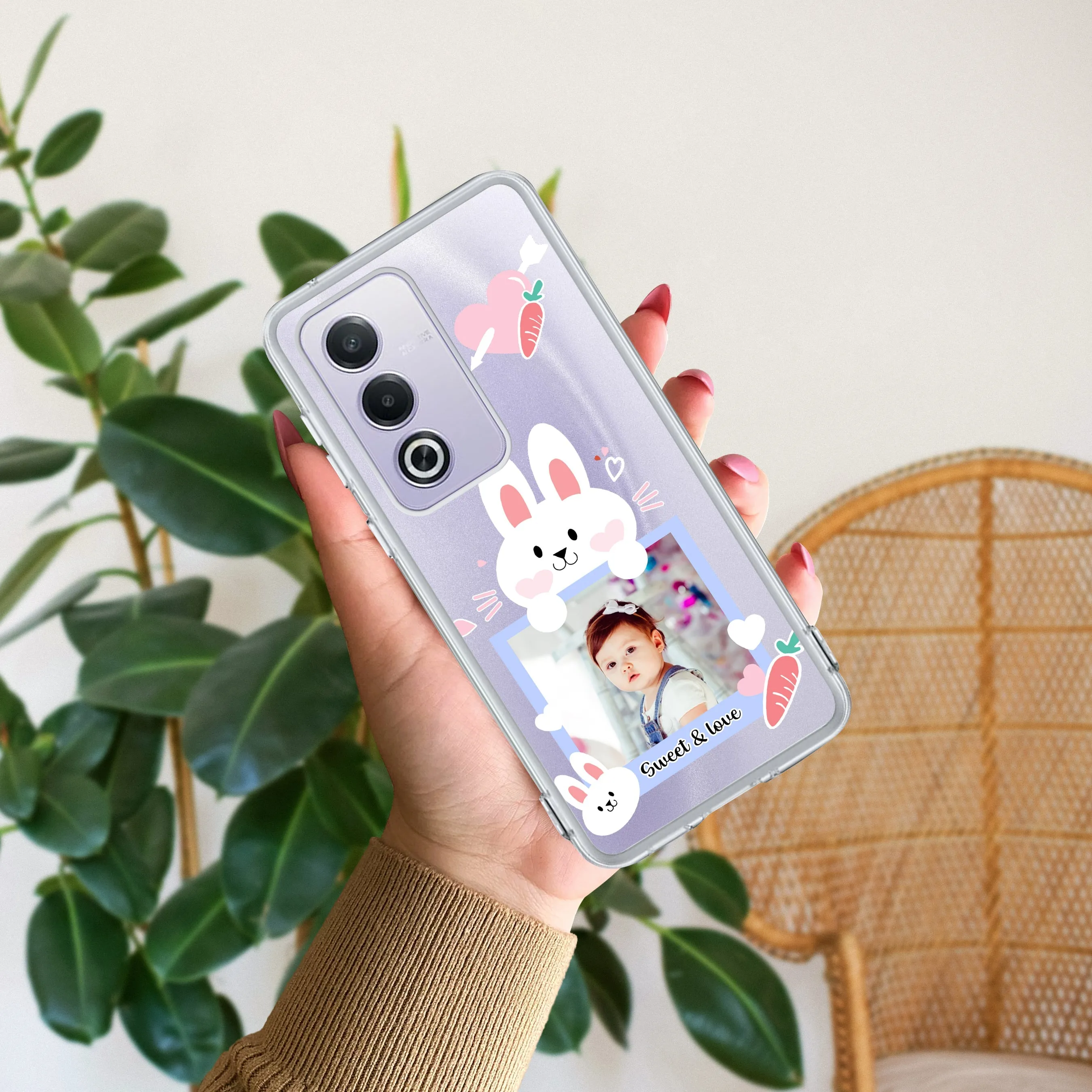 Customize Photo Transparent Silicon Case For Oppo