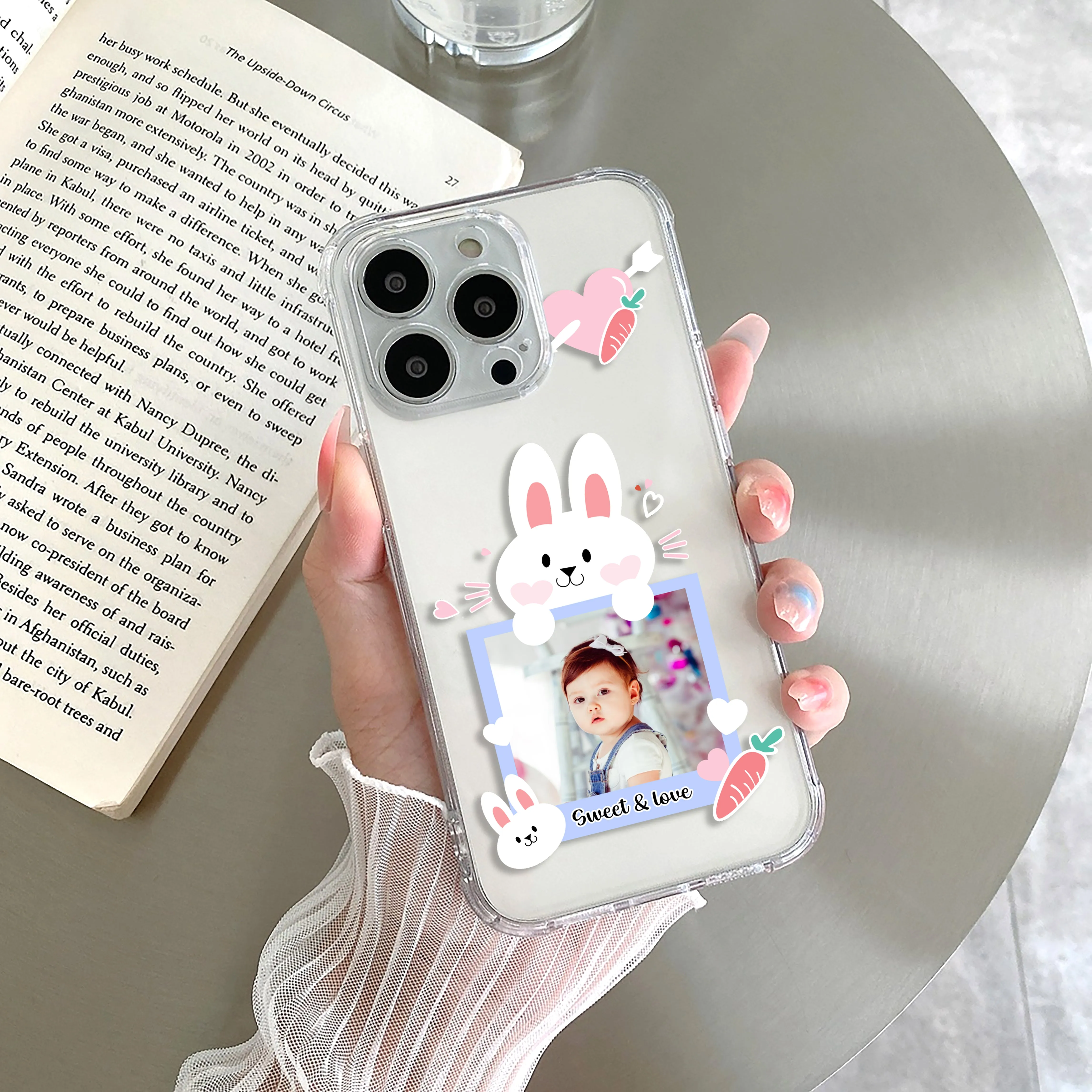 Customize Photo Transparent Silicon Case For Oppo