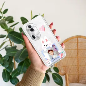 Customize Photo Transparent Silicon Case For Oppo