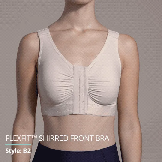 FlexFit™ Shirred Front Bra - Style No. B2