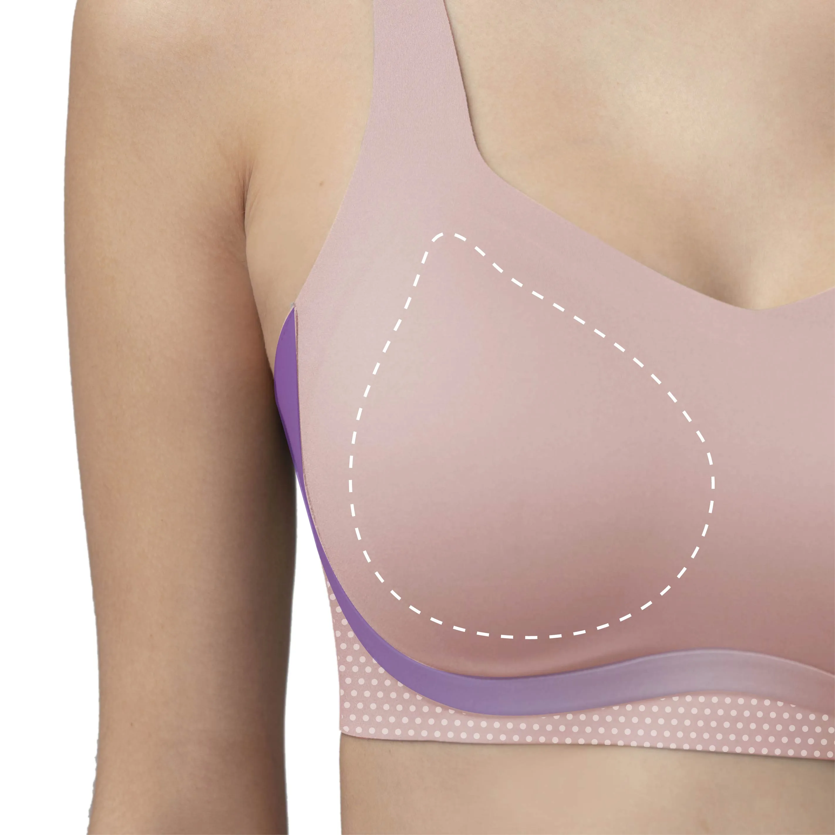 Floatley Smooth Wireless Minimizer Bra