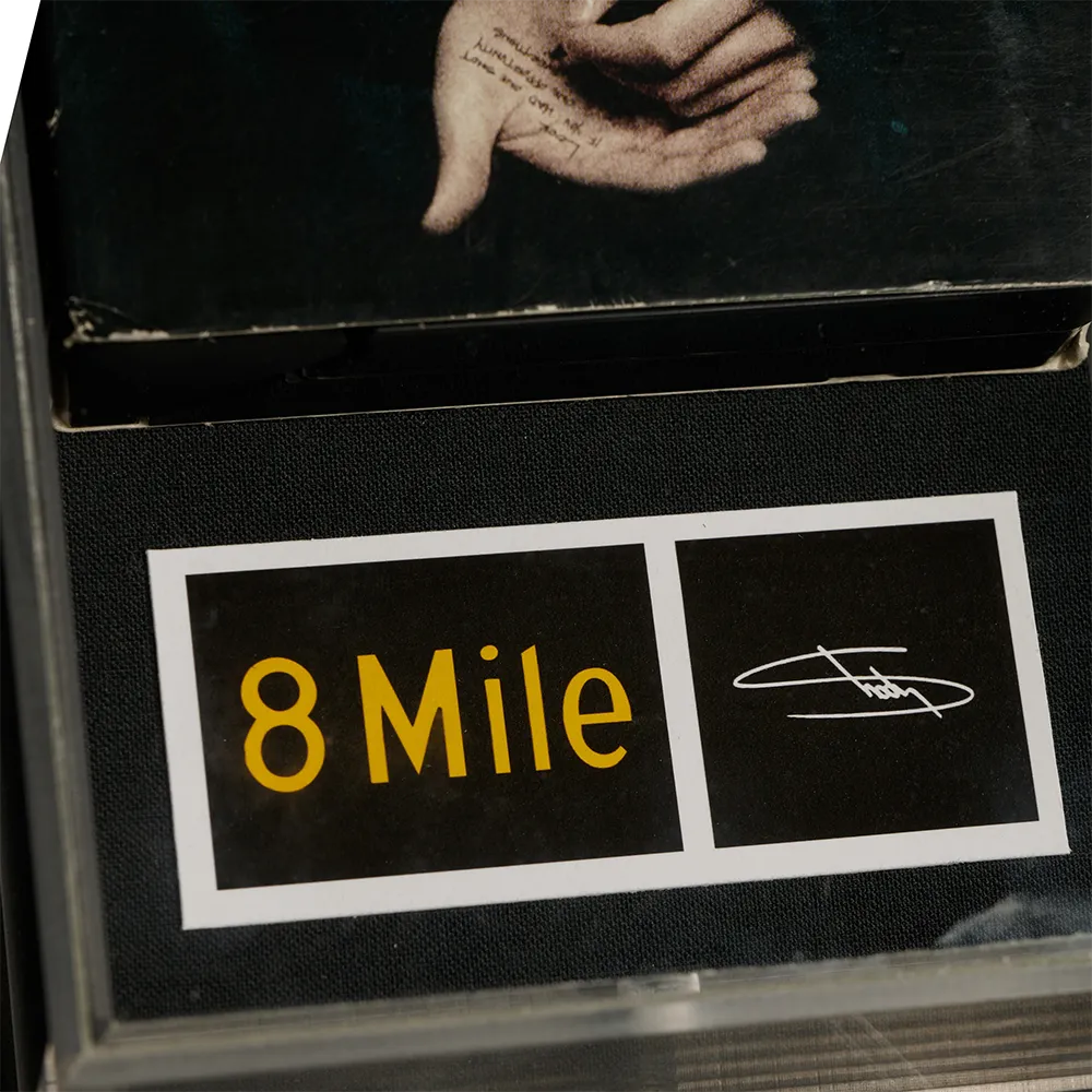 FRAMED 8 MILE VHS (SIGNED)