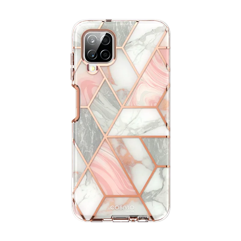 Galaxy A12 Cosmo Case - Marble Pink