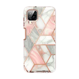 Galaxy A12 Cosmo Case - Marble Pink