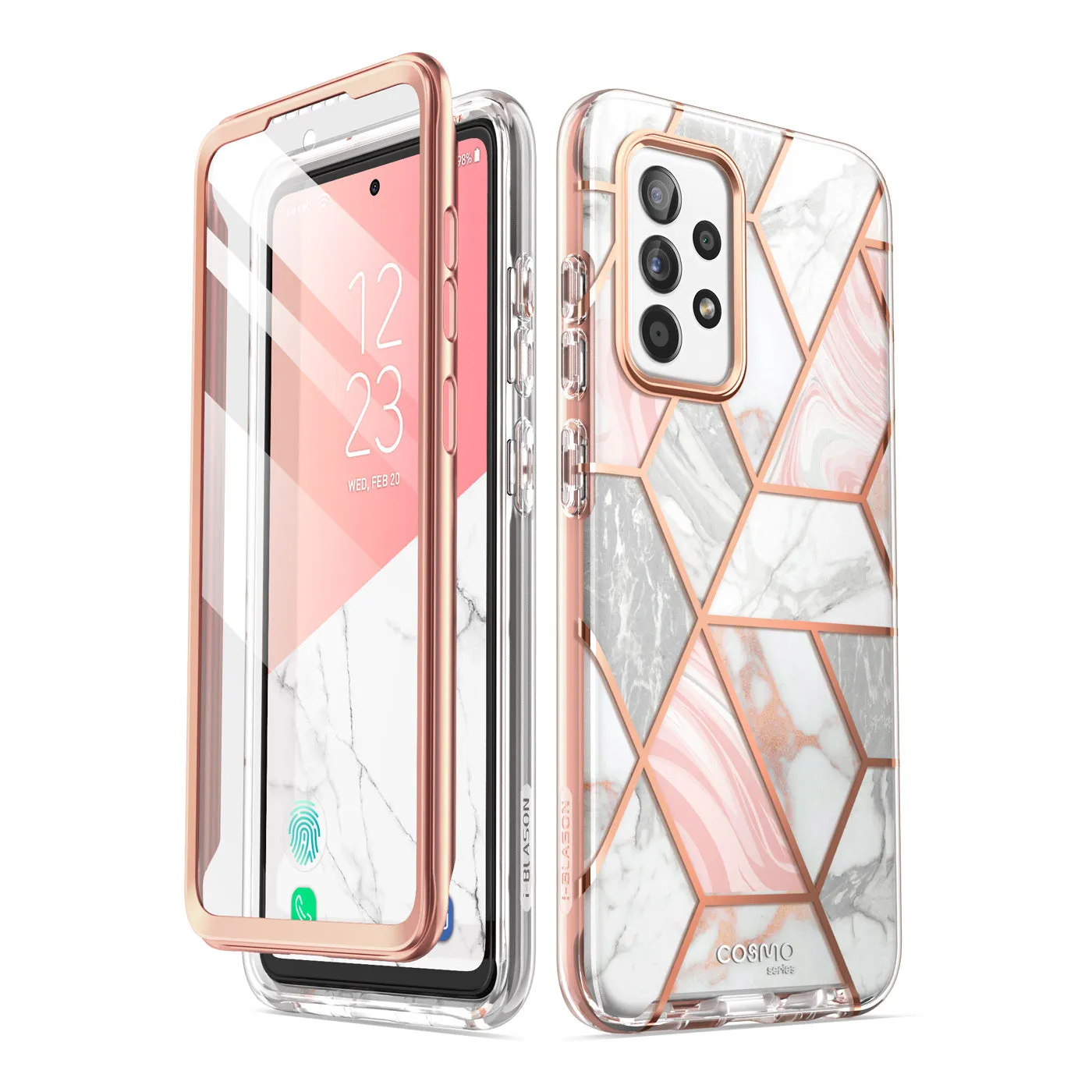 Galaxy A52 Cosmo Case - Marble Pink
