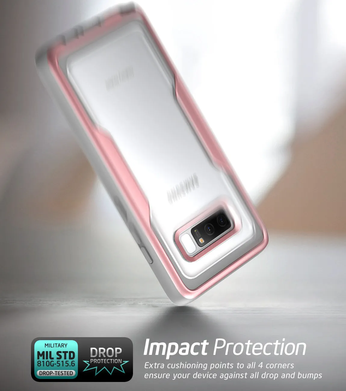 Galaxy Note 8 Magma Case - Rose Gold