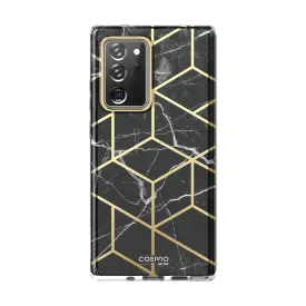 Galaxy Note20 Ultra Cosmo Case - Marble Black