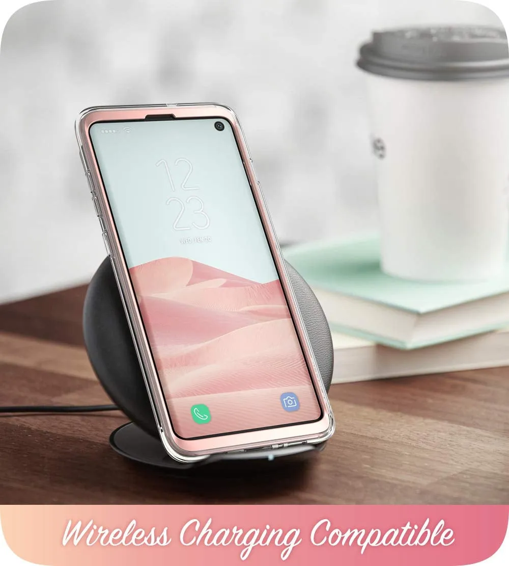 Galaxy S10 Cosmo Case - Glitter Pink