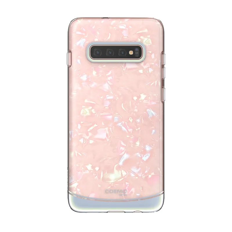 Galaxy S10 Cosmo Case - Glitter Pink