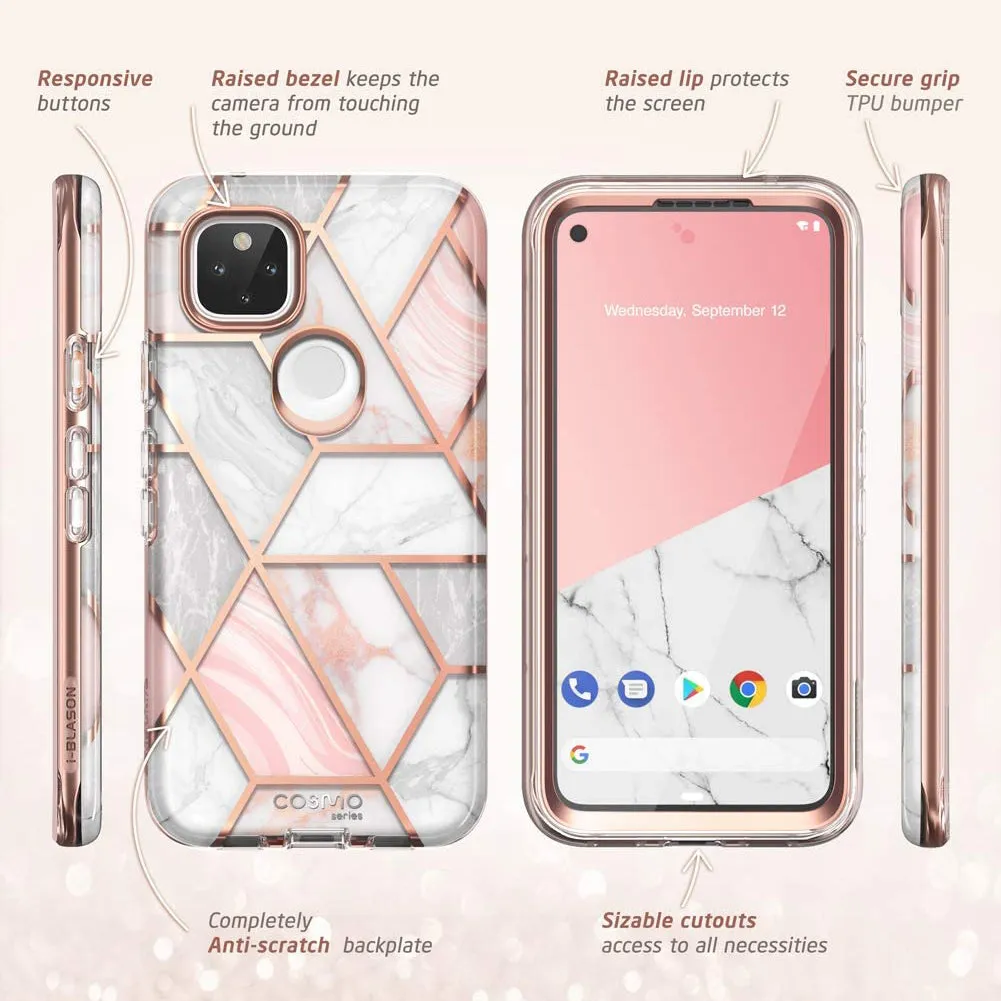 Google Pixel 5a 5G Cosmo Case - Marble Pink