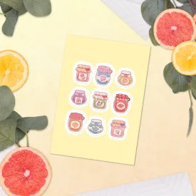 Hobby Jams | Sticker sheet | Cozy Games & Hobbies