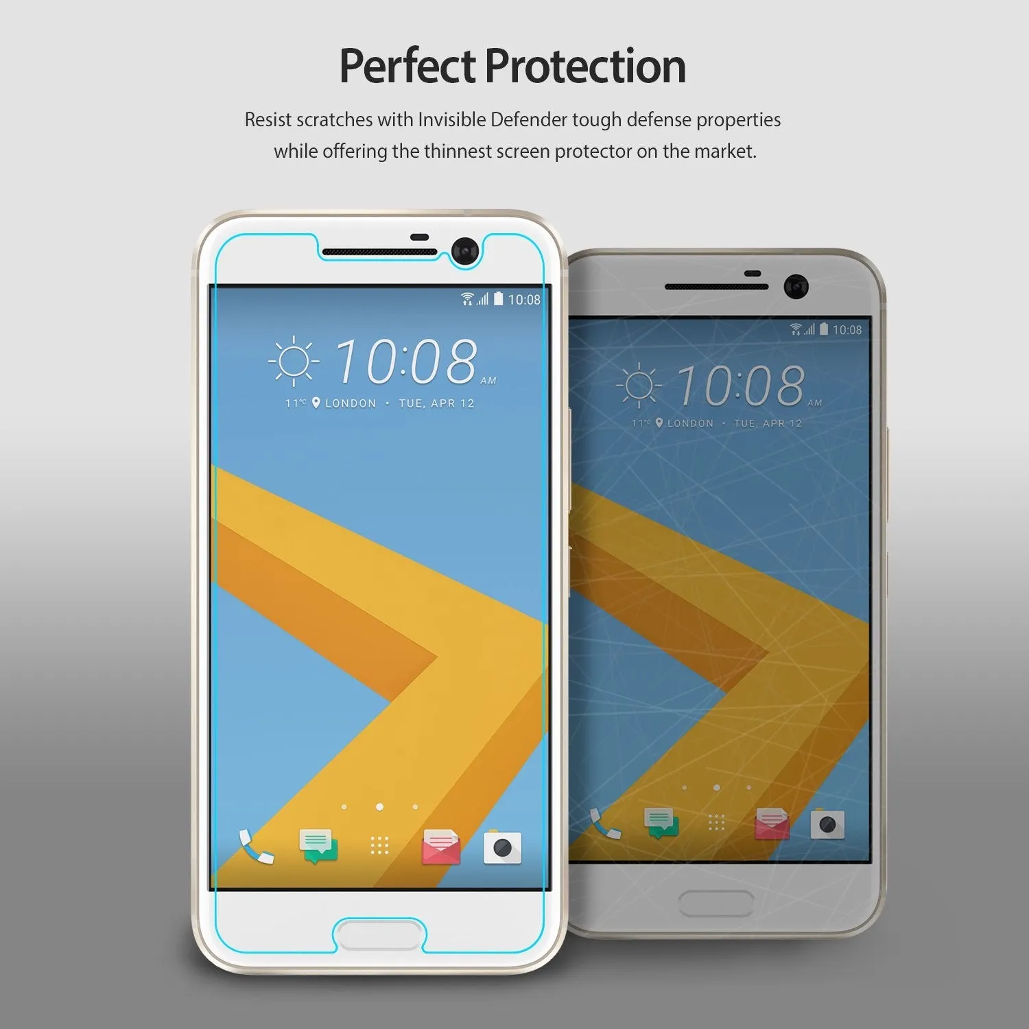HTC 10 Screen Protector | Invisible Defender