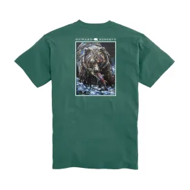 Hunter Gatherer Tee - Posy Green