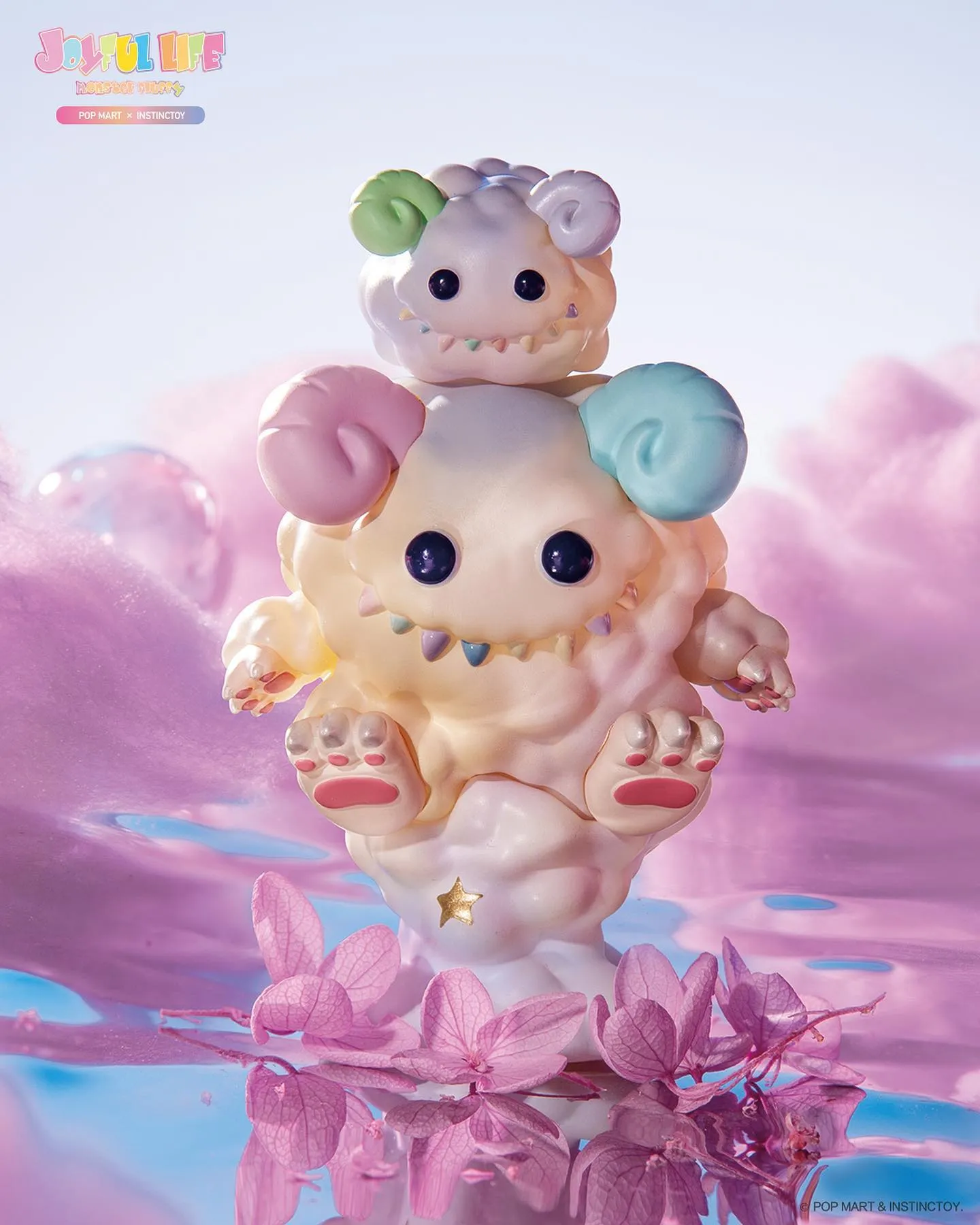 INSTINCTOY Monster Fluffy Joyful Life Blind Box Series