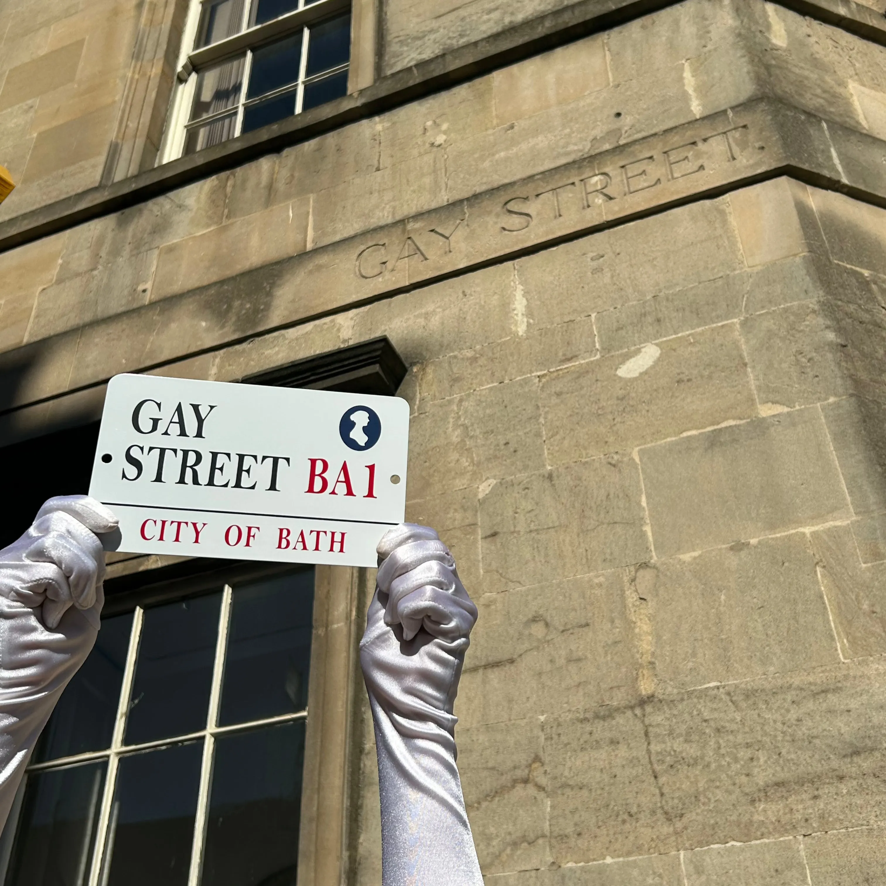 Jane Austen 'Gay Street' Sign