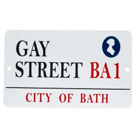 Jane Austen 'Gay Street' Sign