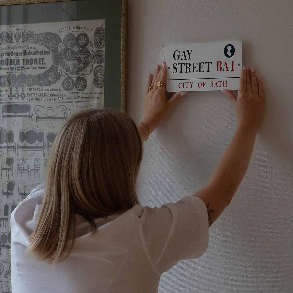 Jane Austen 'Gay Street' Sign