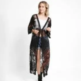 JUD117 - LACE KIMONO