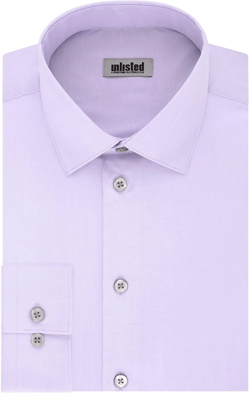 Kenneth Cole Unlisted Men's Regular Fit Solid Dress Shirt - Amazon Exclusive