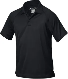 LAPG Men's Operator Tactical Performance Polo Shirt, Short Sleeve Anti-Wrinkle Lightweight Uniform Polo Shirt for Men