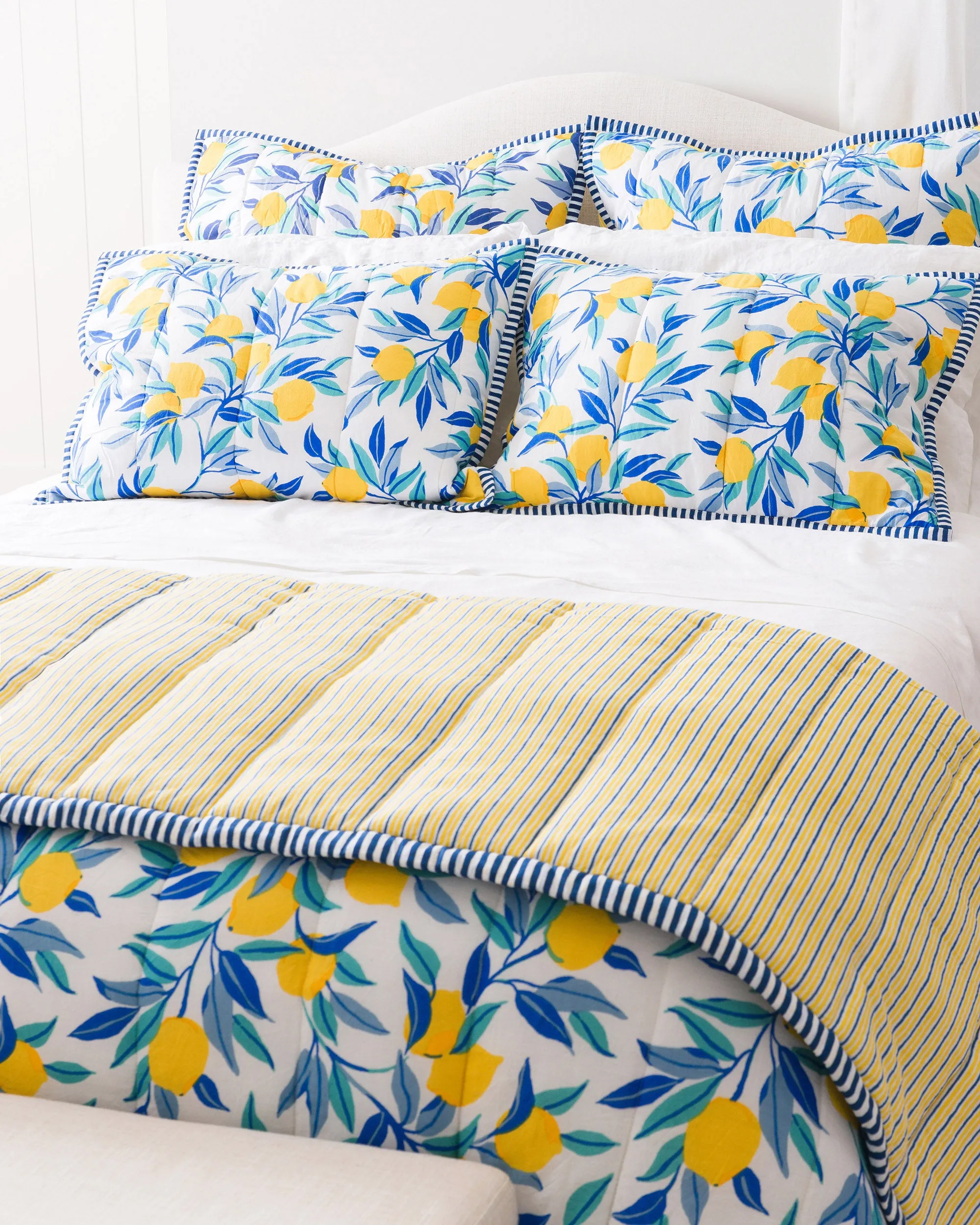 Lemon Zest - Quilt - Cloud