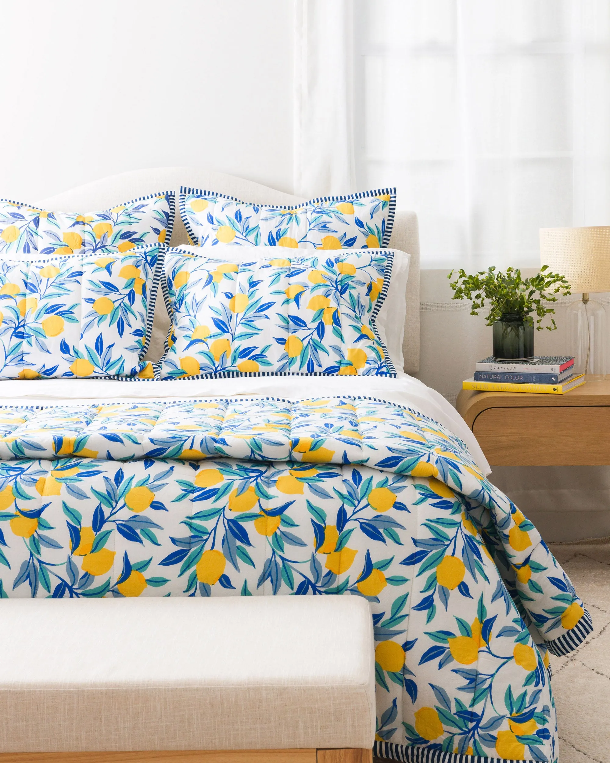 Lemon Zest - Quilt - Cloud