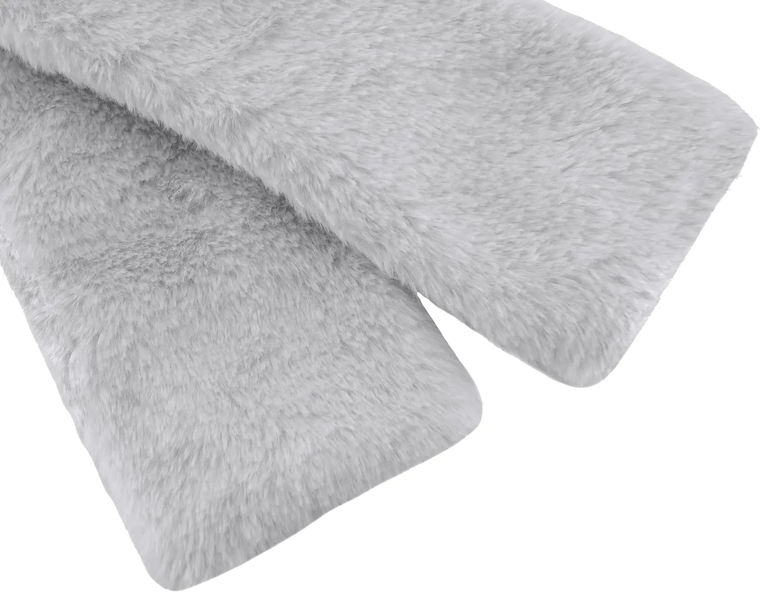 Lilax Girls Cozy Faux Fur Long Sleeve Crew Neck Dress Coat