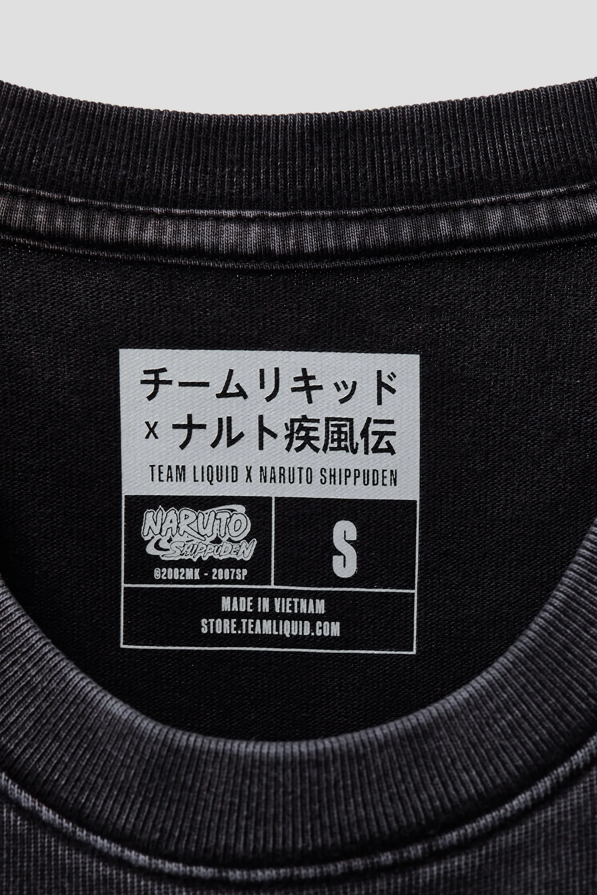 LIQUID x NARUTO AKATSUKI MINERAL RINNEGAN PAIN TEE