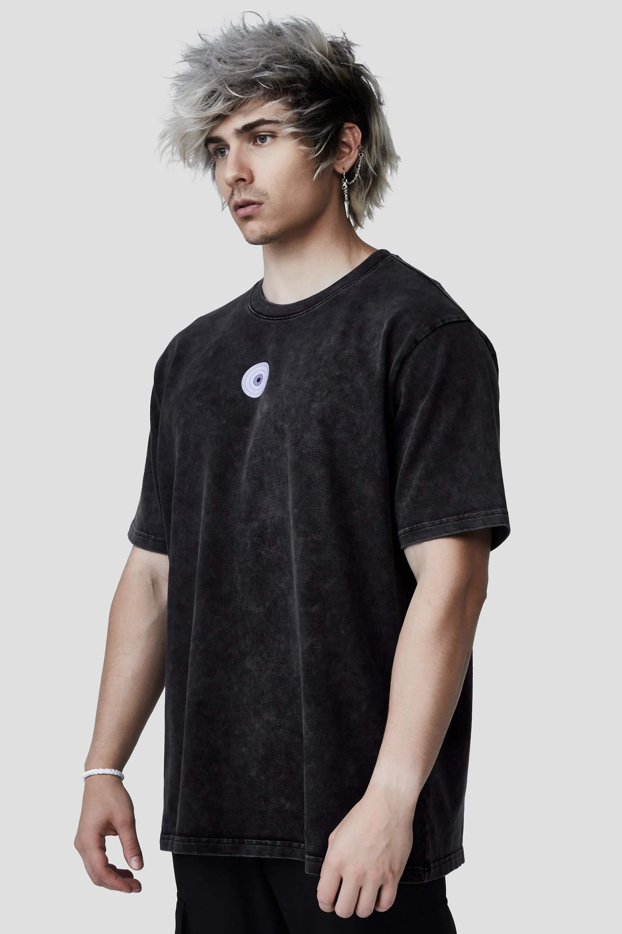 LIQUID x NARUTO AKATSUKI MINERAL RINNEGAN PAIN TEE