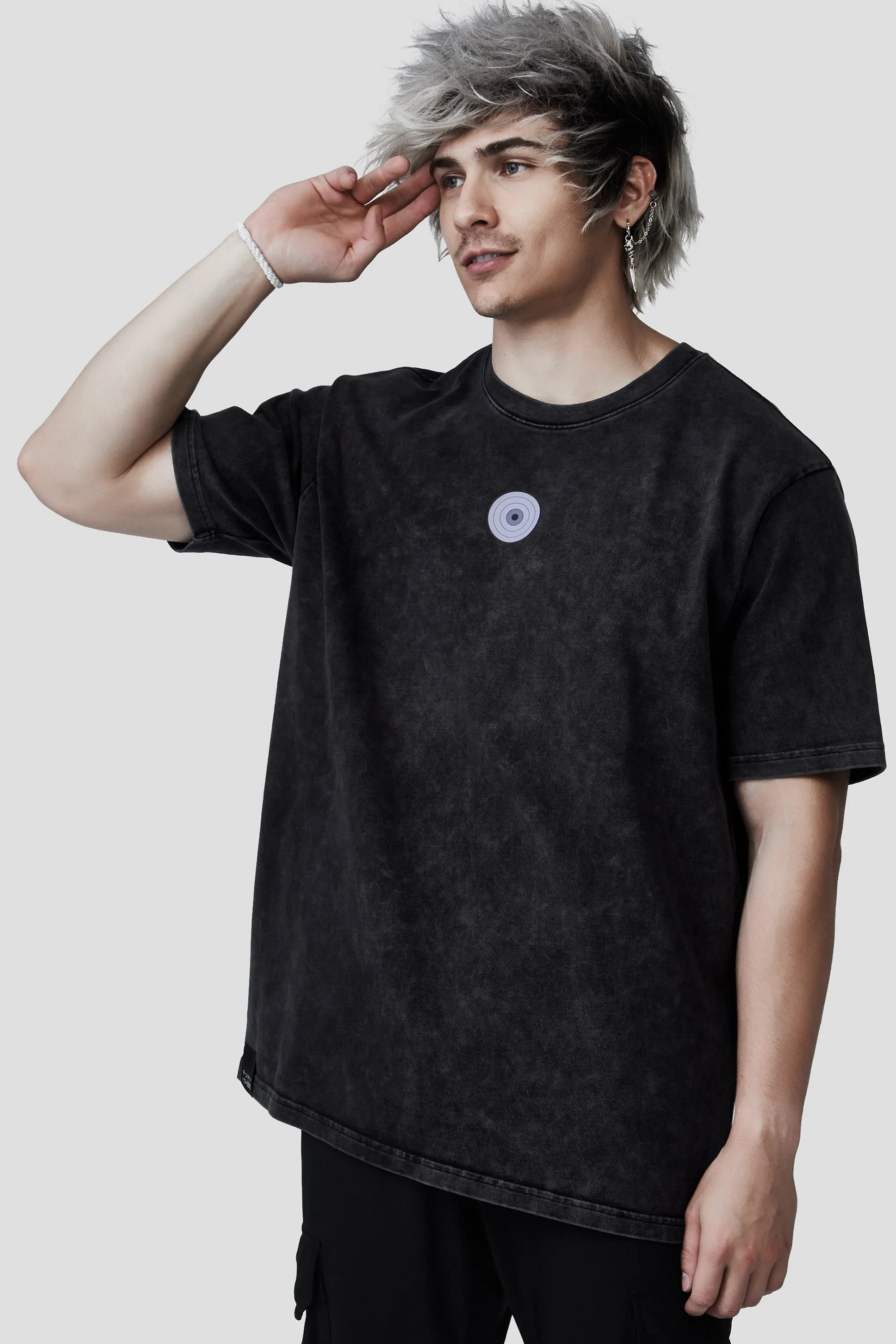 LIQUID x NARUTO AKATSUKI MINERAL RINNEGAN PAIN TEE