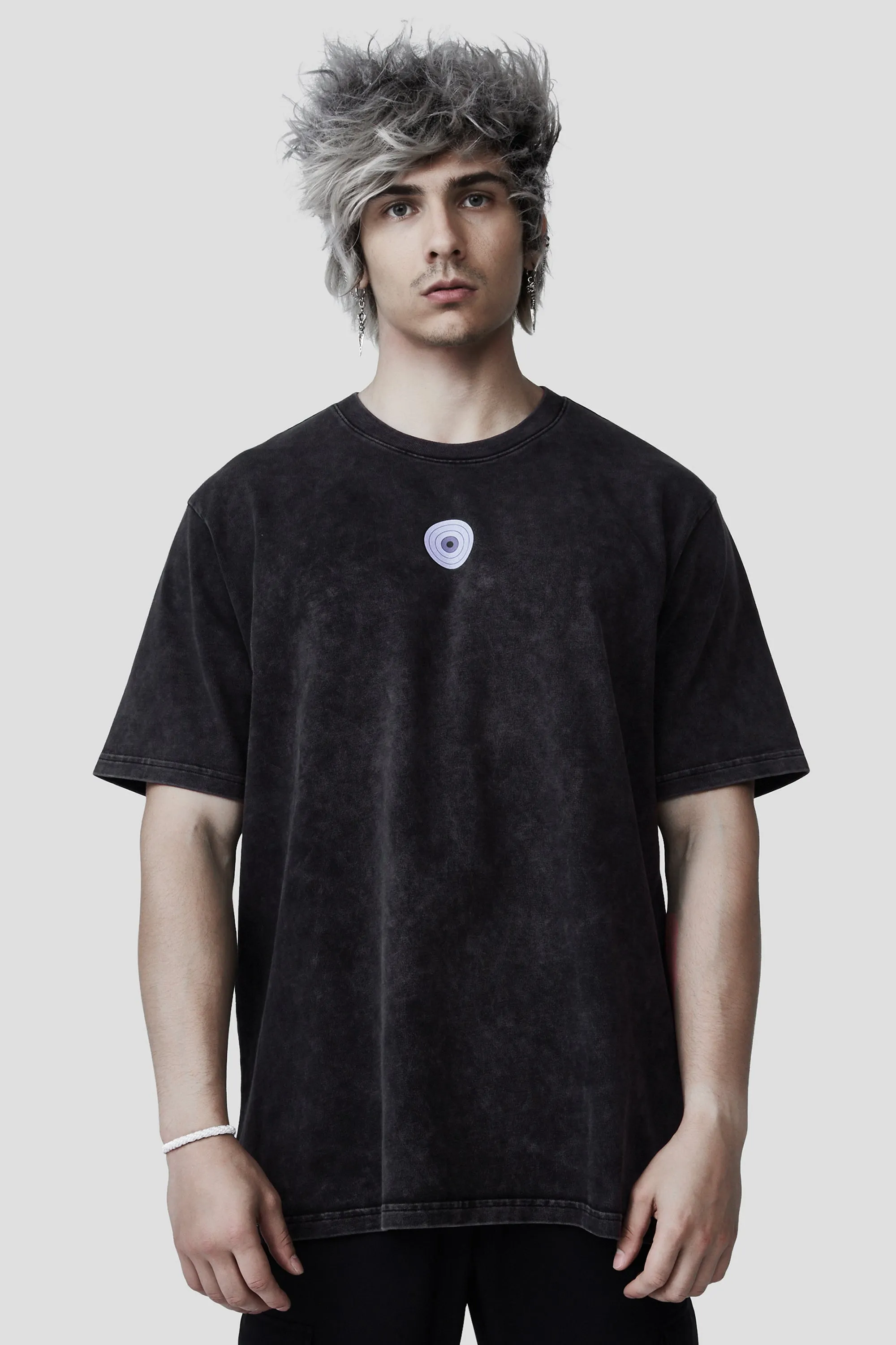 LIQUID x NARUTO AKATSUKI MINERAL RINNEGAN PAIN TEE