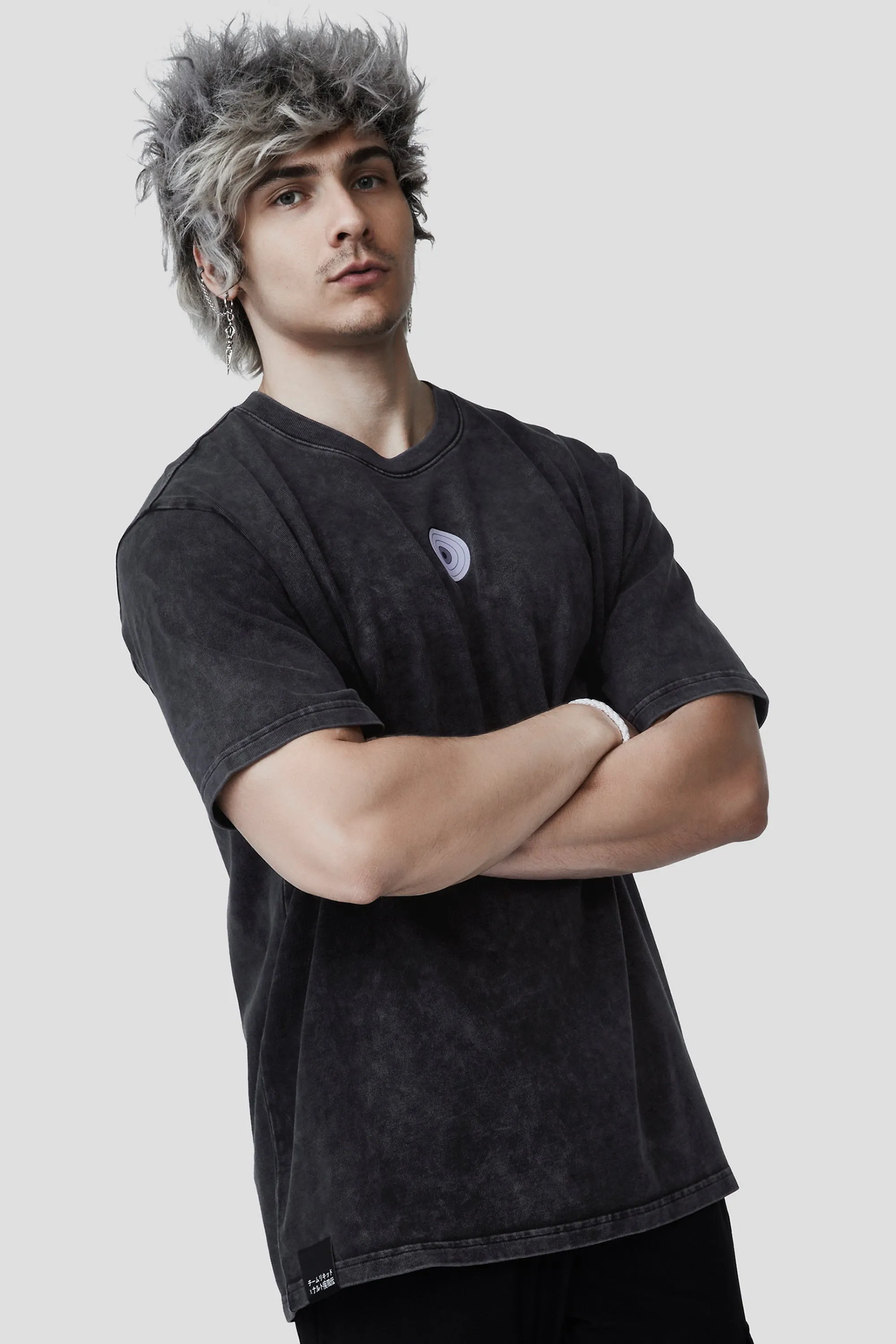 LIQUID x NARUTO AKATSUKI MINERAL RINNEGAN PAIN TEE